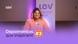 Depoimentos que inspiram – Camila Lira  3 [upl. by Llehctim]