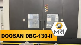 2014 DOOSAN DBC130II CNC HORIZONTAL TABLE TYPE BORING MILL [upl. by Iel]