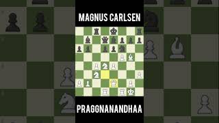 Pragg VS MagnusWho will Win🤔🤔😱😱 chessgame [upl. by Attecnoc]