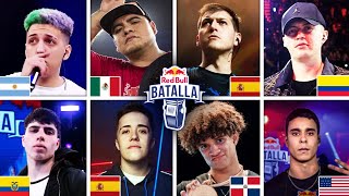 LOS 8 CLASIFICADOS A LA FINAL INTERNACIONAL RED BULL BATALLA 2023 HASTA EL MOMENTO [upl. by Piegari]