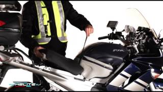 Installation of Helite turtle Airbag vest lanyard [upl. by Berg653]