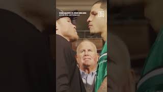 CANELO ALVAREZ VS EDGAR BERLANGA SPICY FACE OFF [upl. by Alegna]