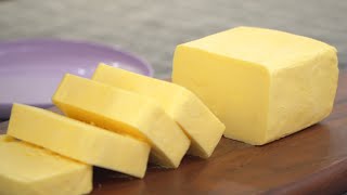 Homemade Butter in 10 Minutes Only 1 Ingredient [upl. by Whorton]