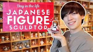 Day in the Life of a Japanese Anime Figure Sculptor [upl. by Lecirg]