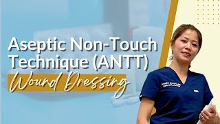 OSCE Aseptic NonTouch Technique Wound Dressing [upl. by Fanning]