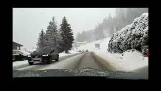 SNOWING IN MEGEVE francesupport travelvlog [upl. by Okemak]