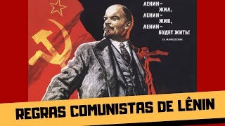 DECÁLOGO DE LÊNIN OU REGRAS COMUNISTAS PARA A REVOLUÇÃO [upl. by Shenan]