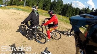 Downhill Slovakia  Ružomberok Malinô Brdo [upl. by Yelsehc466]