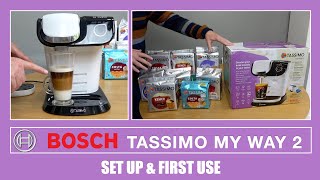 Bosch Tassimo my way 2 Pod Hot Drinks maker [upl. by Notseh272]