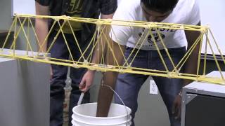 2013 Spaghetti Bridge Test [upl. by Nahshon]