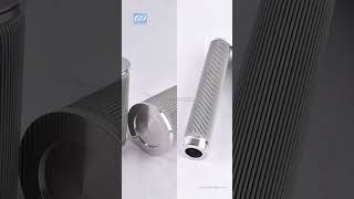 51020 micron pleated mesh filter element for lube oil filtration in ship pleatedfilter oilfilter [upl. by Cath]