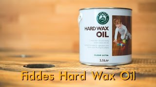 What the Pro’s Use  Fiddes Hardwax Oil  How to Apply Hard Wax Oil Video [upl. by Annoj948]