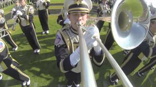 All American Marching Band Pregame Show 2013  POV Slide Cam [upl. by Acinorav130]