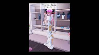 1st PlaceAngel in dress to impress dresstoimpress robloxdti [upl. by Kennan]