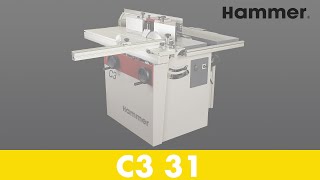 DIY Hammer® Schaukelstuhl produziert mit der Kombimaschine C3 31  Felder Group Teil 2 [upl. by Jedthus]