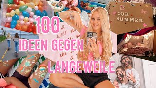 100 IDEEN GEGEN LANGEWEILE IM SOMMER  MaVie Noelle [upl. by Boylan]