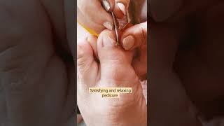 pedicure relaxing satisfying nailcare [upl. by Koziara]