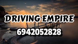 Driving Empire music roblox id 100 Roblox Music Codes IDs [upl. by Dulce]