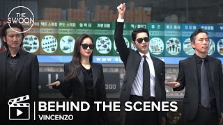 Behind the Scenes Song Joongki plans the perfect con  Vincenzo ENG SUB [upl. by Ydnew]