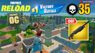 Fortnite Reload  High Kill Solo vs Squads OG Gameplay Keyboard amp Mouse [upl. by Leynad]