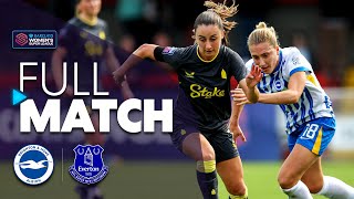 Full Match Brighton amp Hove Albion v Everton  Barclays WSL 202425 [upl. by Trueblood]