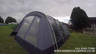 Kampa Texel 6 Tent Walkabout 2018 NEW [upl. by Royo]