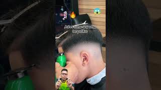 Así se perfila las patillas 😱😱 barbero hairstyle barberosdelmundo hair barberia haircut [upl. by Hsara968]