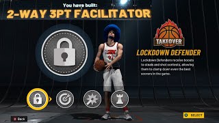 BEST 2 WAY 3PT FACILITATOR NBA 2K22 CURRENT GEN [upl. by Nickerson418]