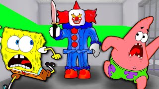 SpongeBob Escapes EVIL CLOWN [upl. by Rayham]