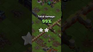 Clash Of Clans Funny Moment😱 clashofclans coc cocshorts [upl. by Kurys]