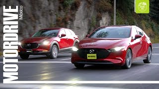 Mazda3 vs CX30 ¿Qué tan distintos son │MOTORDRIVE [upl. by Kcirdle]