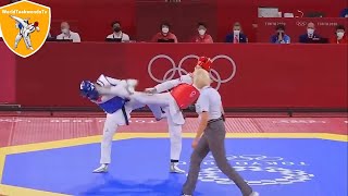 2020 Tokyo Olympics Taekwondo Women 49kg Champion WONGPATTANAKİT Panipak [upl. by Gnilyarg]