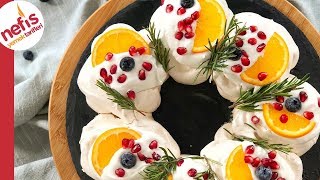 Azıcık Malzemeyle Tam Bir Şölen Kolay Mini Pavlova 🌟 [upl. by Haem4]