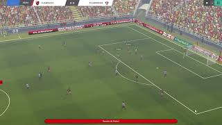 Flamengo x Fluminense  Football Manager REALISTIC MOD ECROWD [upl. by Lansing]