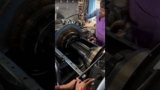 Triveni Turbine Overhauling  steam turbine maintenance synthwave triveniturbine shorts ytshorts [upl. by Enoob]