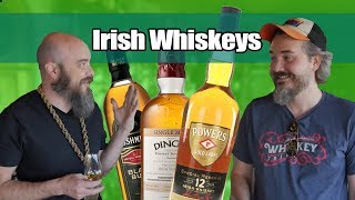 Irish Whiskey Powers 12 Bushmills Black Bush and Dingle Single Malt [upl. by Dlorad440]