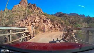 SR88 Old Apache Trail  Dash Cam Video  Tortilla Flats to Theodore Roosevelt Dam [upl. by Loferski]