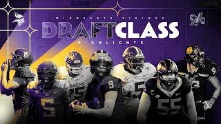 Full College Highlights of All 7 Members of the Vikings 2024 Draft Class [upl. by Ahsinirt144]