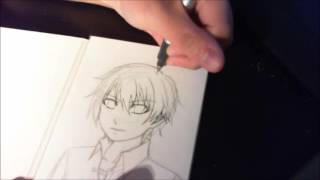 Drawing Kouichi Sakakibara [upl. by Orlene]