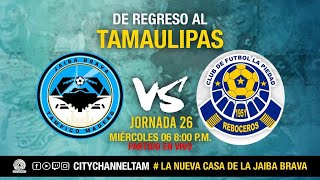 🦀 Jaiba Brava Tampico Madero 🆚 Club Reboceros de La Piedad Oficial🔴06 MARZO [upl. by Eerdna209]