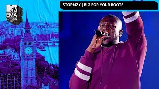 Stormzy Performs Big For Your Boots  MTV EMAs 2017  Live Performance  MTV Music [upl. by Tneicniv]