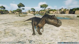 Jurassic World Evolution 2 Modified Nasutoceratops vs Dominion Allosaurus [upl. by Anabelle]