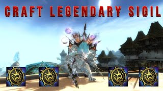 TUTORIAL GUILD WARS 2 SIGIL LENDARIA  LEGENDARY SIGIL  DICAS MYSTIC CLOVER E GIFT CRAFTSMANSHIP [upl. by Asirram874]