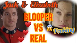 When Calls the Heart Blooper  Jack amp Elizabeth PEAKING [upl. by Modesty]