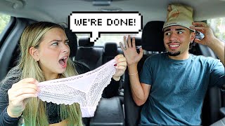 SHE FOUND ANOTHER GIRLS UNDERWEAR IN MY CAR SHES HEATED [upl. by Kelton]