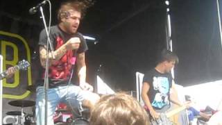 Of Mice amp Men  A Milli Intro  YDG LIVE  Warped Tour 2010 [upl. by Attenweiler]