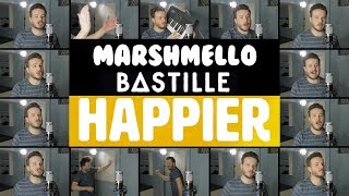 Marshmello ft Bastille  Happier HYBRID ACAPELLA [upl. by Hsirap]