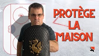 Hockey  Positionnement en zone défensive  Protéger la maison [upl. by Garnes]