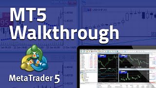 Learn MetaTrader 5 in Five Minutes Full MT5 Walkthrough [upl. by Bomke]