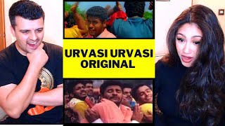 ORIGINAL Urvasi Urvasi REACTION  Kadhalan Tamil Movie  Prabhudeva  Vadivelu  AR Rahman [upl. by Delle]